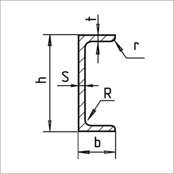 Швеллер (серия С, ГОСТ 19425-74)