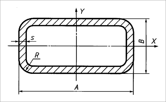 Труба 200х80х8 прямоугольная